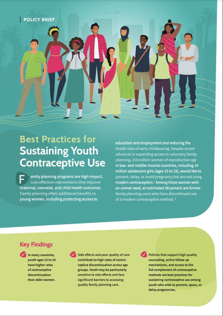 Best Practices For Sustaining Youth Contraceptive Use - The Compass For SBC