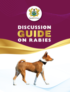 Cover page of Discussion Guide on Rabies - Ghana