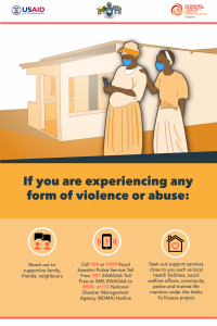 If You Are Experiencing Any Form of Violence or Abuse