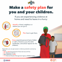 Make a Safety Plan for Yourself and Your Children
