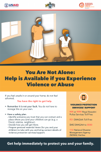You Are Not Alone: Help Is Available If You Experience Violence or Abuse