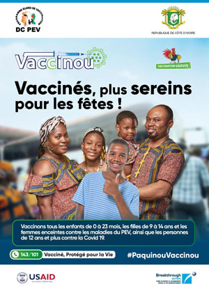Flyer Paquinou - Vaccinated for the Easter holidays