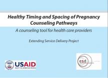 Healthy Timing and Spacing of Pregnancy Counseling Pathways: A Counseling Tool for Healthcare Providers