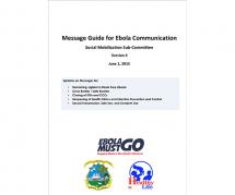 Message Guide for Ebola Communication