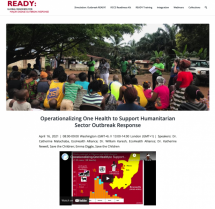 Operationalizing One Health to Support Humanitarian Sector Outbreak Response