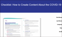 Checklist: How to Create Content About the COVID-19 Vaccine