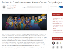 Didier – An Edutainment-based Human-Centred Design Project