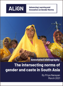Annotated Bibliography: The Intersecting Norms of Gender and Caste in South Asia