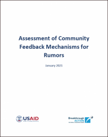 Assessment of Community Feedback Mechanisms for Rumors
