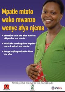 Give your Baby a Healthy Start [Poster, Kenya]