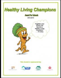 Healthy Living Champions Award Package