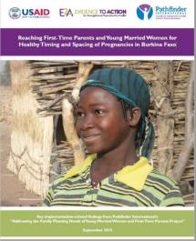 Reaching First-Time Parents and Young Married Women for Healthy Timing and Spacing of Pregnancies in Burkina Faso