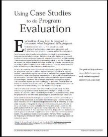 Using Case Studies to do Program Evaluation [Guide]