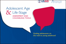 Adolescent Age and Life-Stage Assessment Tools and Counseling Cards