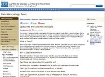 Ebola Questions and Answers
