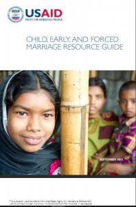 Child, Early, and Forced Marriage Resource Guide