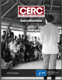 CERC Manual for Emergency Risk Commuication