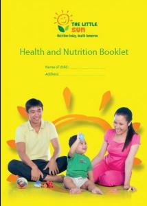 Health and Nutrition Booklet