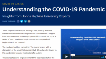 Understanding the COVID-19 Pandemic Insights from Johns Hopkins University Experts
