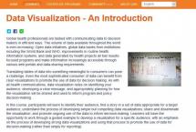 Data Visualization – An Introduction