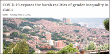 COVID-19 Exposes the Harsh Realities of Gender Inequality in Slums