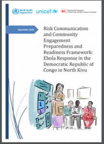 Risk Communication and Community Engagement Preparedness and Readiness Framework: Ebola Response in the Democratic Republic of Congo in North Kivu