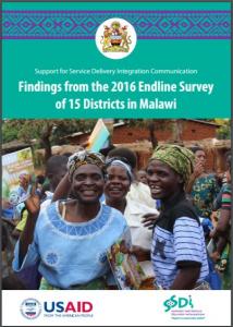Malawi Moyo ndi Mpamba : Findings from the 2016 Endline Survey of 15 Districts
