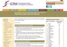 Child Marriage Facts and Figures