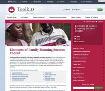 Elements of Family Planning Success Toolkit