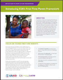 Evidence to Action (E2A) Project’s First-Time Parent Framework