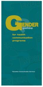 The Gender Guide for Health Communication Programs