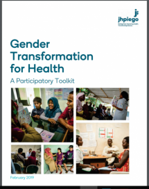 Gender Transformation for Health A Participatory Toolkit