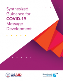Synthesized Guidance for COVID-19 Message Development