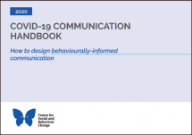 COVID-19 Communication Handbook 2020: How to Design Behaviourally-informed Communication