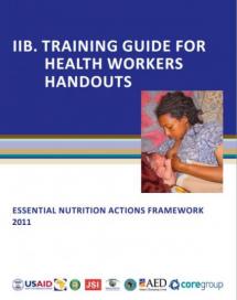 ENA Training Guide for Health Workers – Handouts