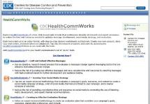 HealthCommWorks [Website]