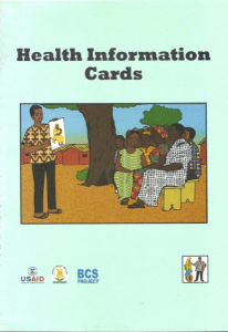 Community Action Kit Health Information Cards