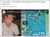 Cambodia’s 115 Hotline: Successful COVID-19 Digital Response