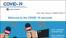 Internews COVID-19 Microsite