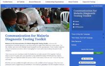 Communication for Malaria: Diagnostic Testing Toolkit