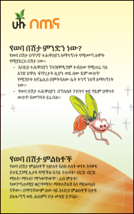 Malaria Brochure for Schools