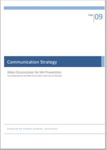 Communication Strategy for Male Circumcision for HIV Prevention [Namibia]