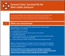 Corona Crisis: Survival Kit for Men Under Pressure