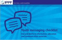 Youth Messaging Checklist