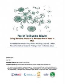 Using Network Analysis to Address Unmet Need in Mali