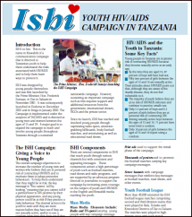 ISHI Youth HIV/AIDS Project, Tanzania