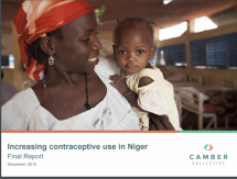 Increasing Contraceptive Use in Niger