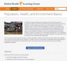 Population, Health, and Environment Basics