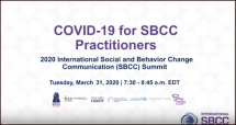 COVID-19 For SBC Practitioners Webinar