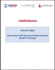 Improving Youth Sexual and Reproductive Health in Senegal